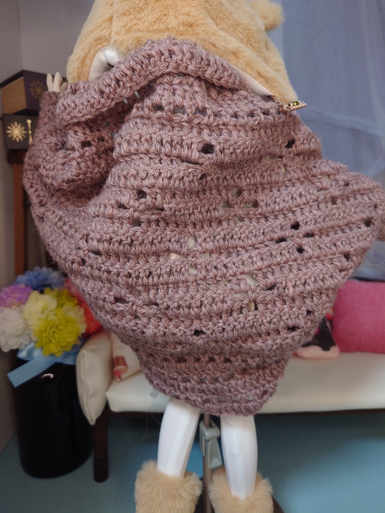 大人カラーなカーディガン