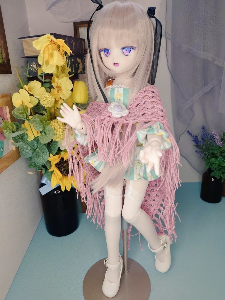 スタンダードな大きめショール