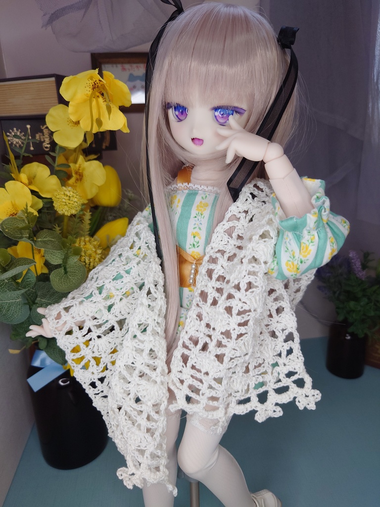 長方形な大きめショール