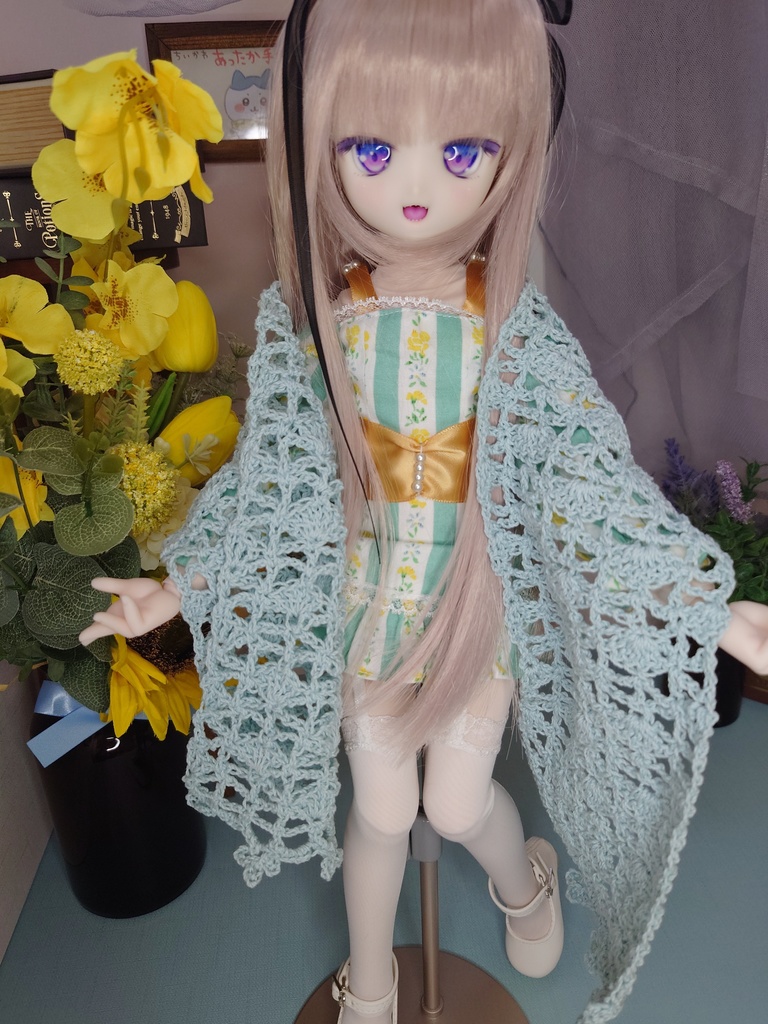 長方形な大きめショール