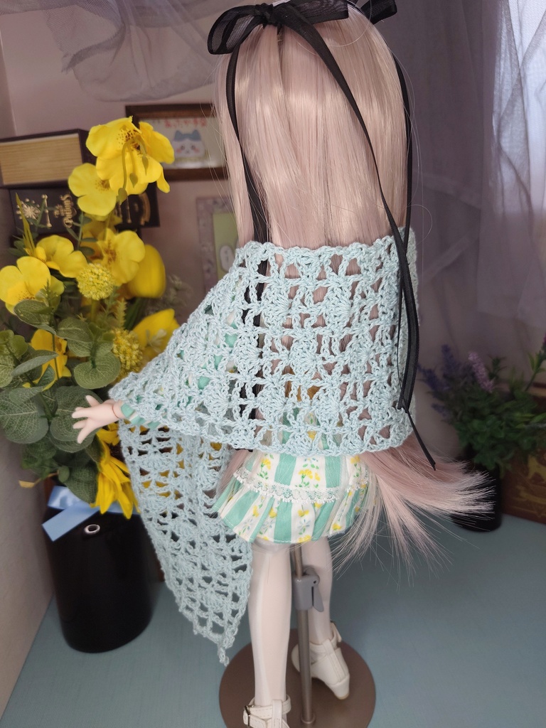 長方形な大きめショール