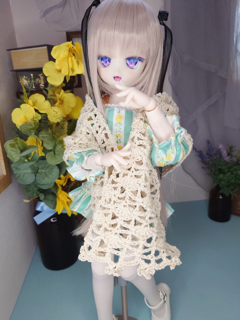 長方形な大きめショール