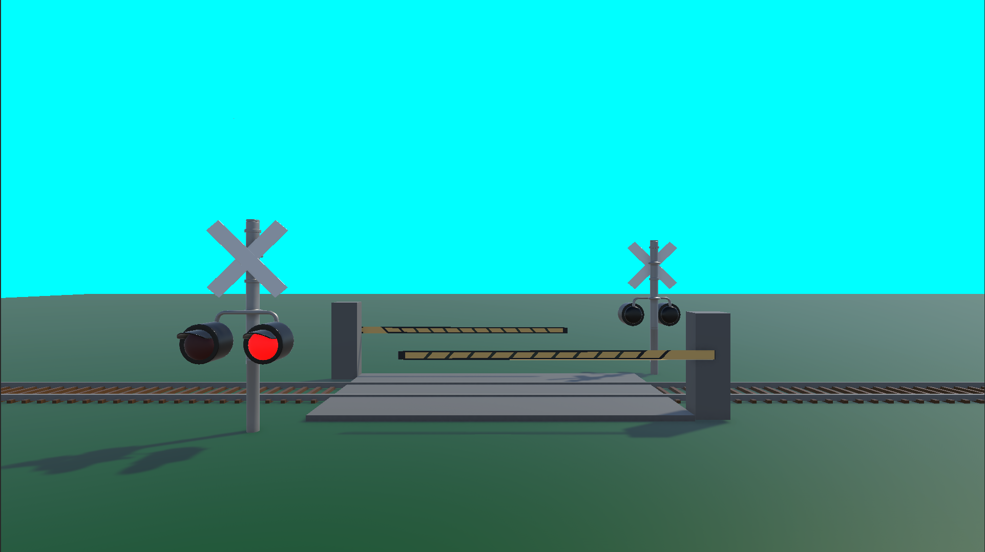 Unity用自動踏切アセット/Simple Railway Crossing System (URP対応) - Yajueko Shop ...