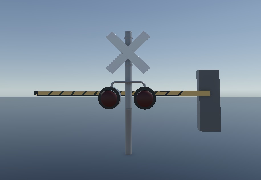 Unity用自動踏切アセット/Simple Railway Crossing System (URP対応)