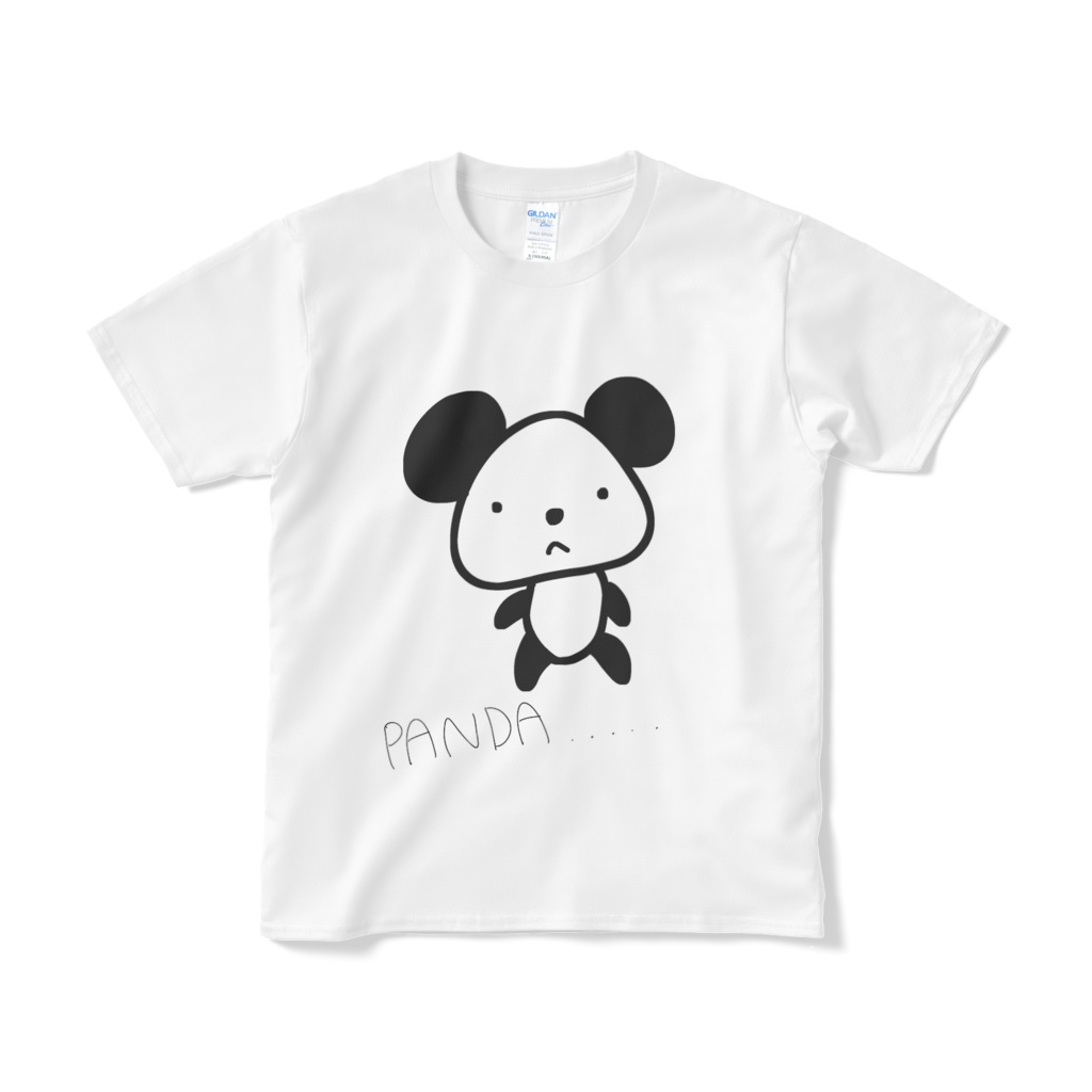 てがきぱんだしゃつ