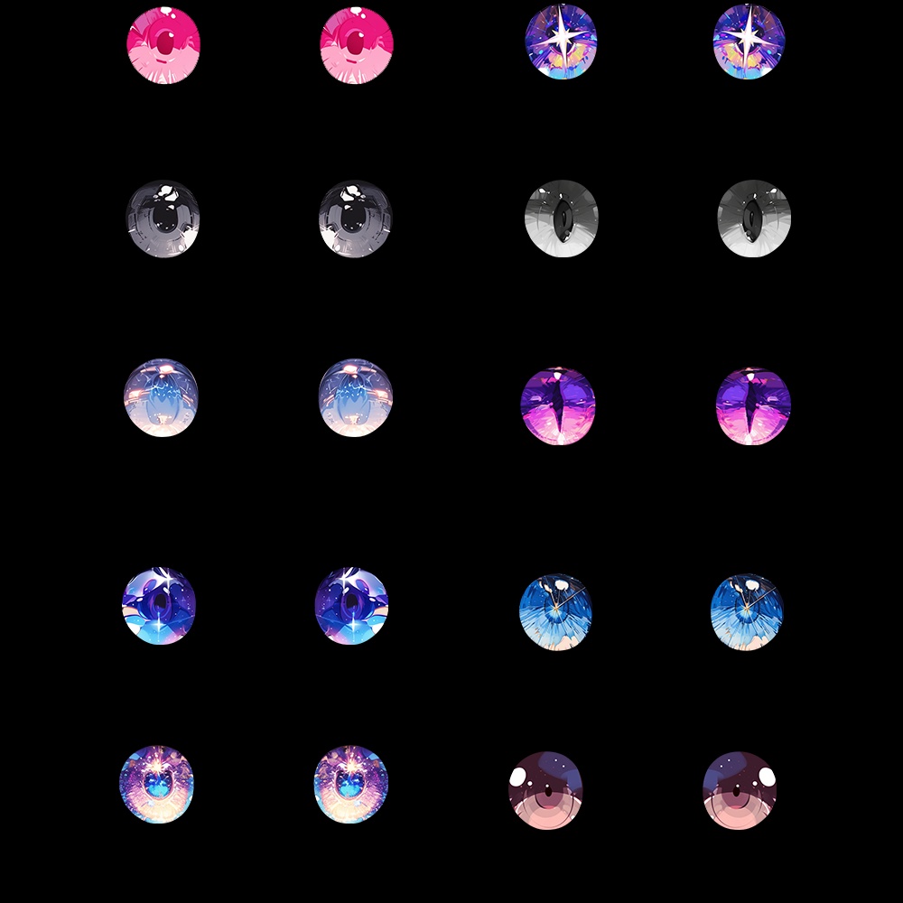 【Chiffon/シフォン】EyeTexture 10pack