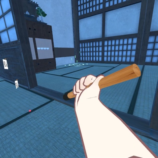【VRChat想定】メッセージ付き吹き矢ギミック(おまけ付き)