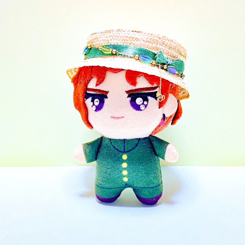 エメラルドカンカン帽【10cmぬい用】