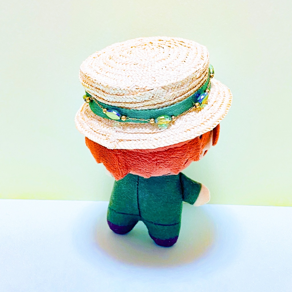 エメラルドカンカン帽【10cmぬい用】