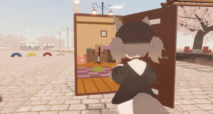 ~4次元魔法部屋召喚のアバターギミック~Personal 4th Dimensional Room for any avatar~