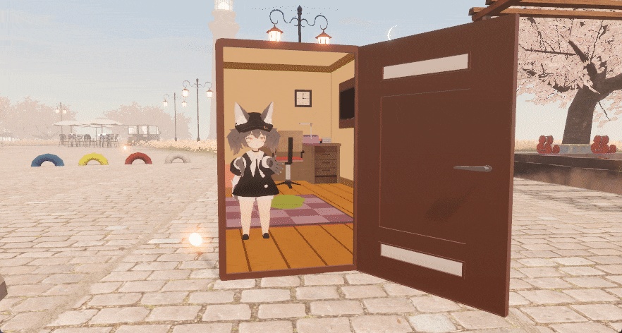 ~4次元魔法部屋召喚のアバターギミック~Personal 4th Dimensional Room for any avatar~