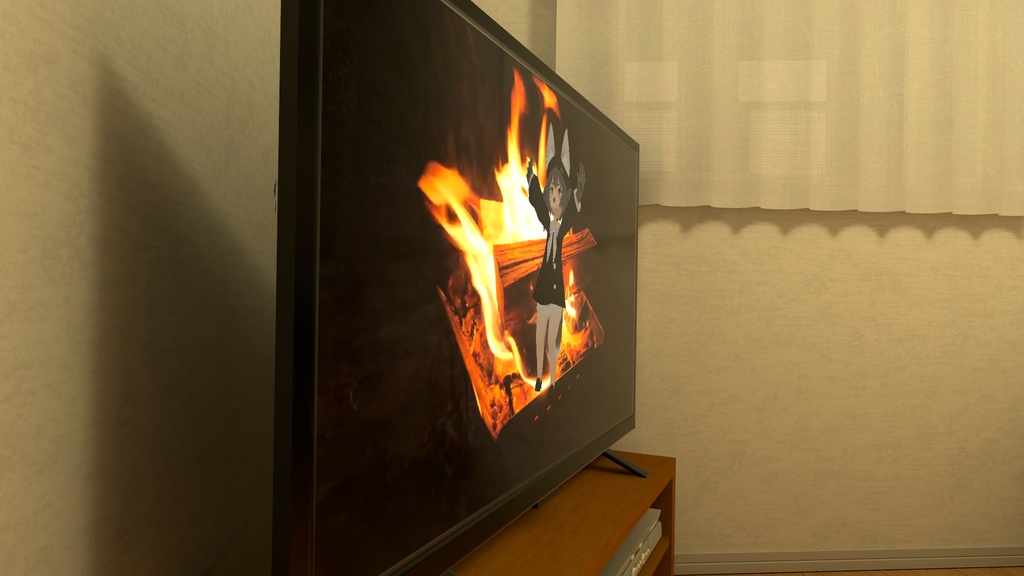 自分のアバターがあらゆる「面」に「溶け込む」!~アバター2次元化ギミック~Paper Avatar~