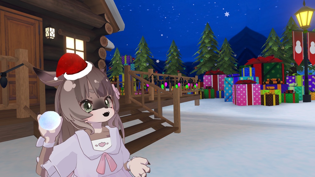 【無料/FREE】雪合戦!リアル物理で雪玉を投げられる!~雪玉投げアバターギミック~Throwing Snowball~