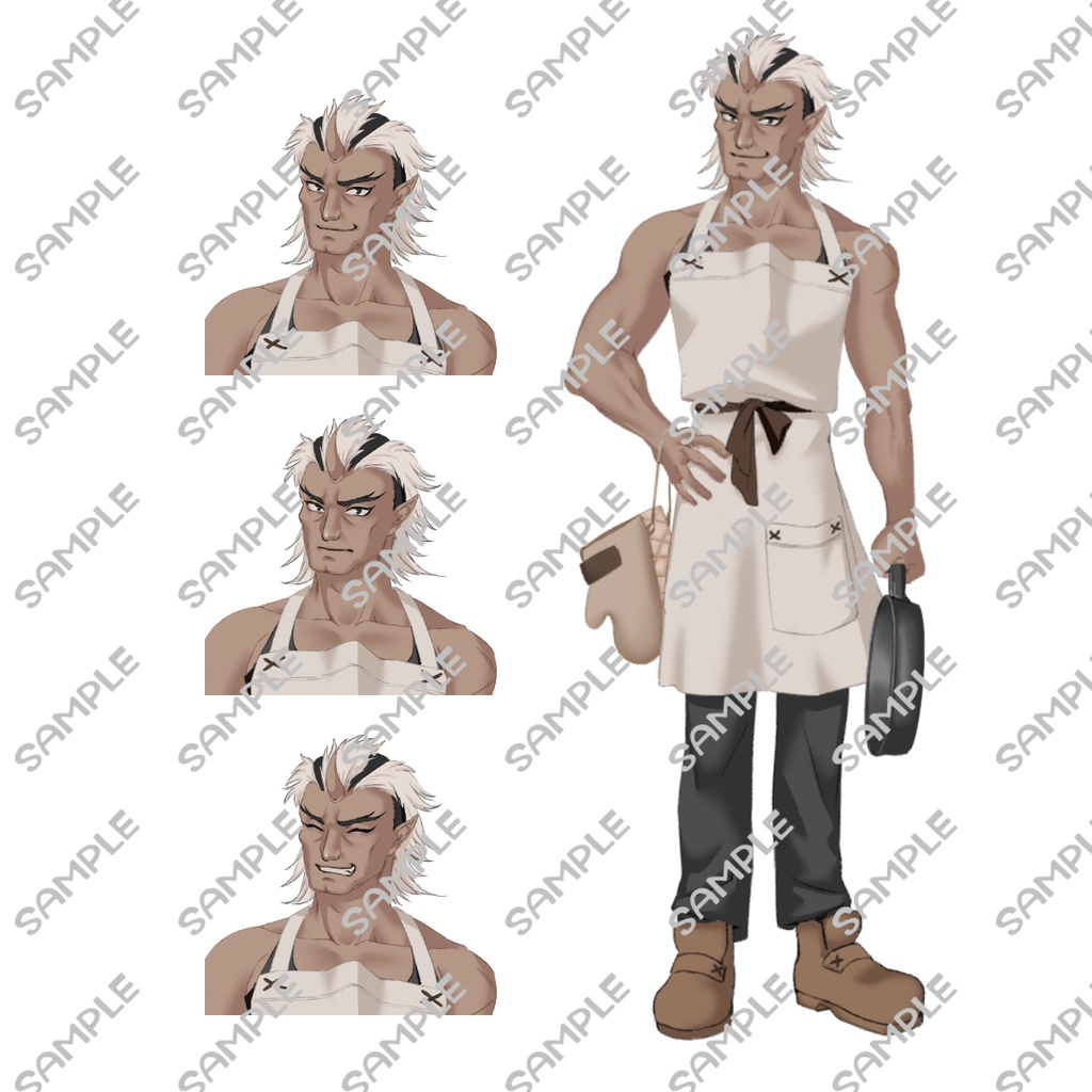 【アリアンロッドRPG】NPC立ち絵 ガウルテリオ