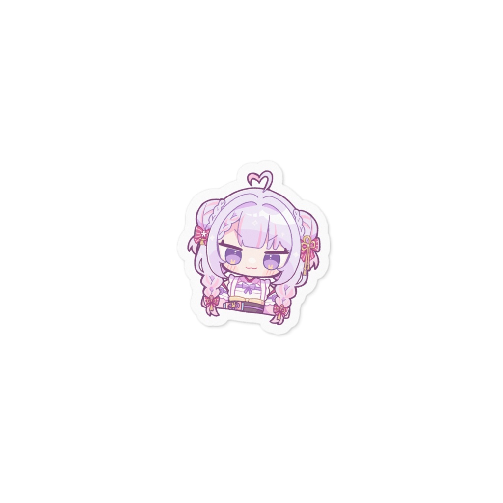 餅乃さや お顔ステッカー どや顔