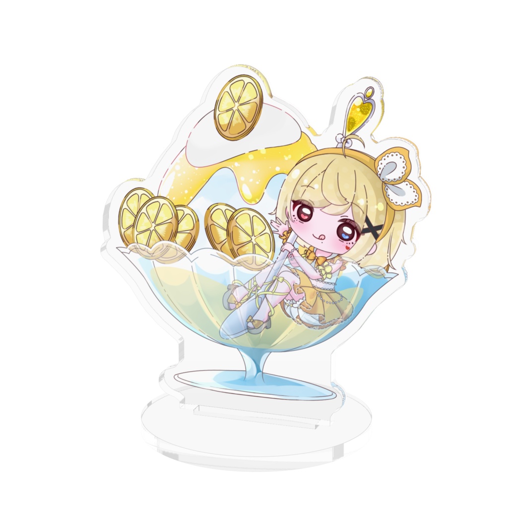 レモン味のかき氷🍋🍧アクスタ(土台ロゴ無し)【夏季限定予定】
