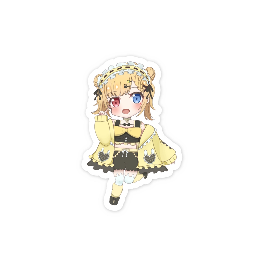 【2周年記念グッズ】SDスマホステッカー