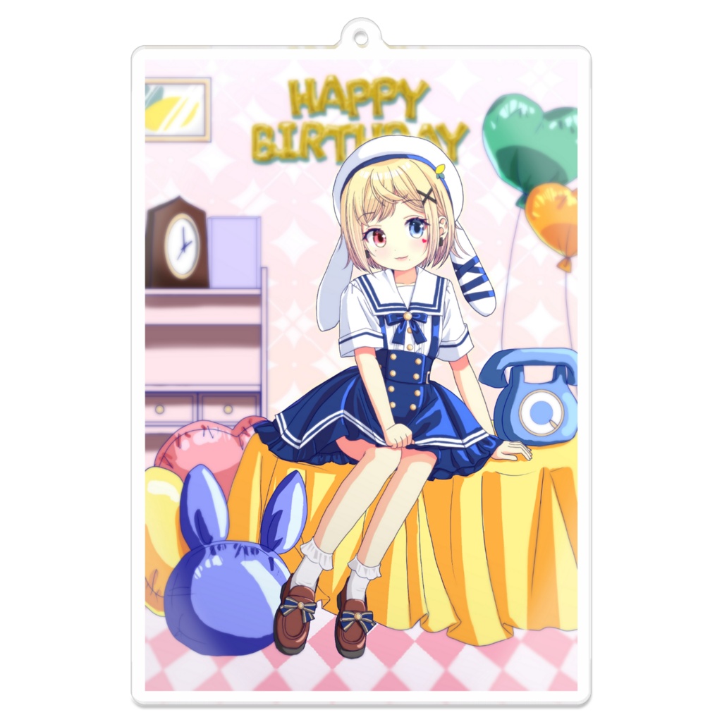 【誕生日記念グッズ】アクリルキーホルダー★