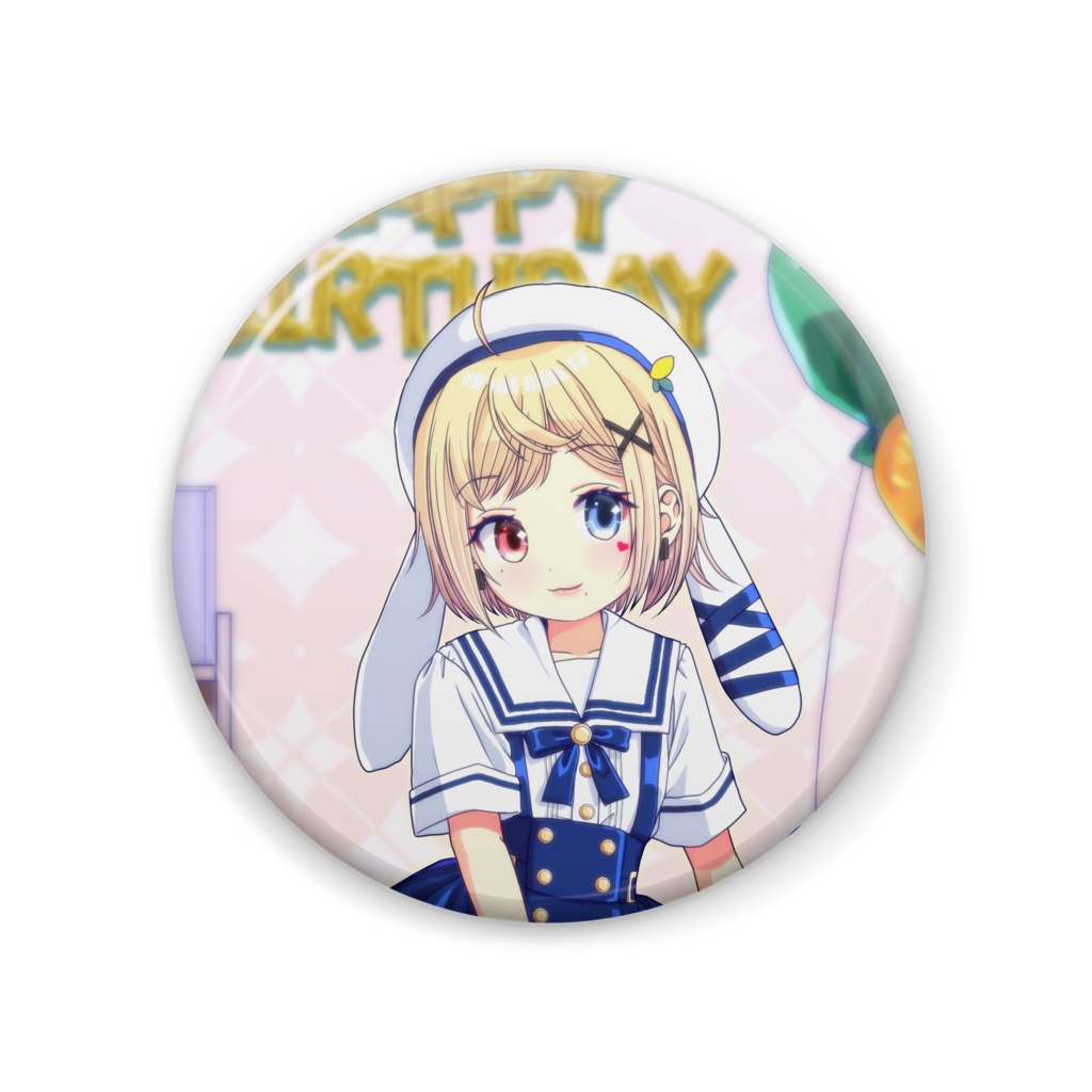 【誕生日記念グッズ】缶バッジ★