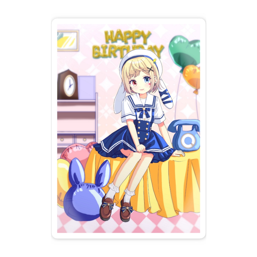 【誕生日記念グッズ】スマホステッカー★
