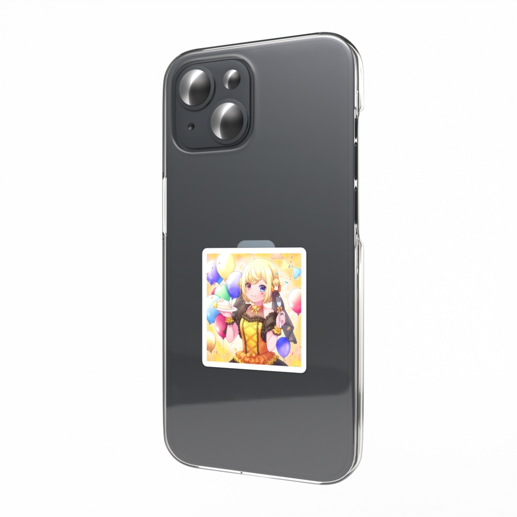※1ヶ月限定販売【スマホステッカー】2024年誕生日イラスト使用