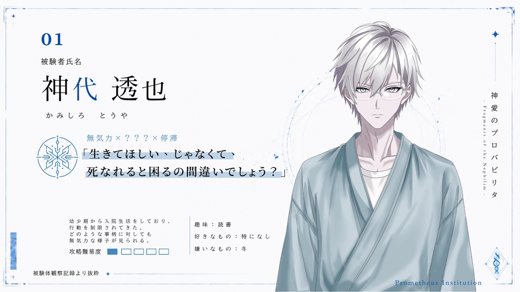 クトゥルフ神話TRPG 『神愛のプロバビリタ -Fragments of the Nephilim-』SPLL:E187223