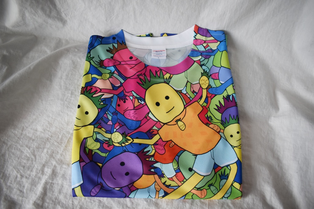 Pineapple Boy フルグラフィックTシャツ