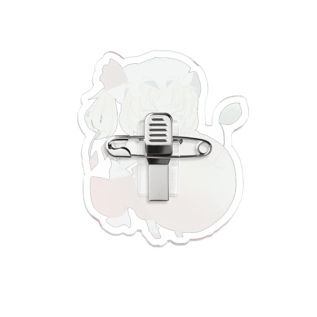 フランちゃんアクリルバッジ70×70mm