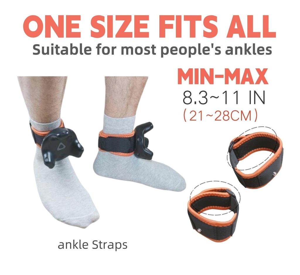 Jadery VRトラッカーベルト (2024年新モデル)腰+腕+足の5点セット、Ultimate Tracker、viveトラッカー、Tundraトラッカー用VRゲームフルトラ ストラップ