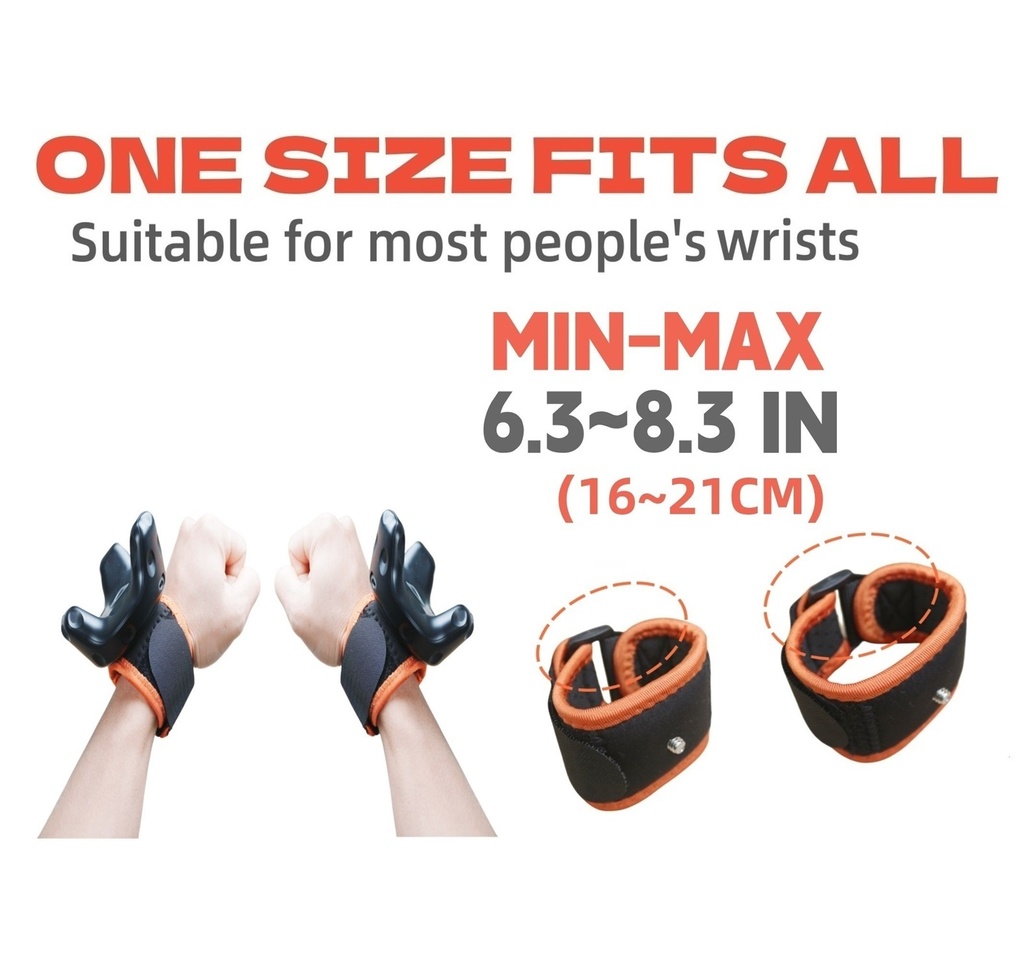 Jadery VRトラッカーベルト (2024年新モデル)腰+腕+足の5点セット、Ultimate Tracker、viveトラッカー、Tundraトラッカー用VRゲームフルトラ ストラップ