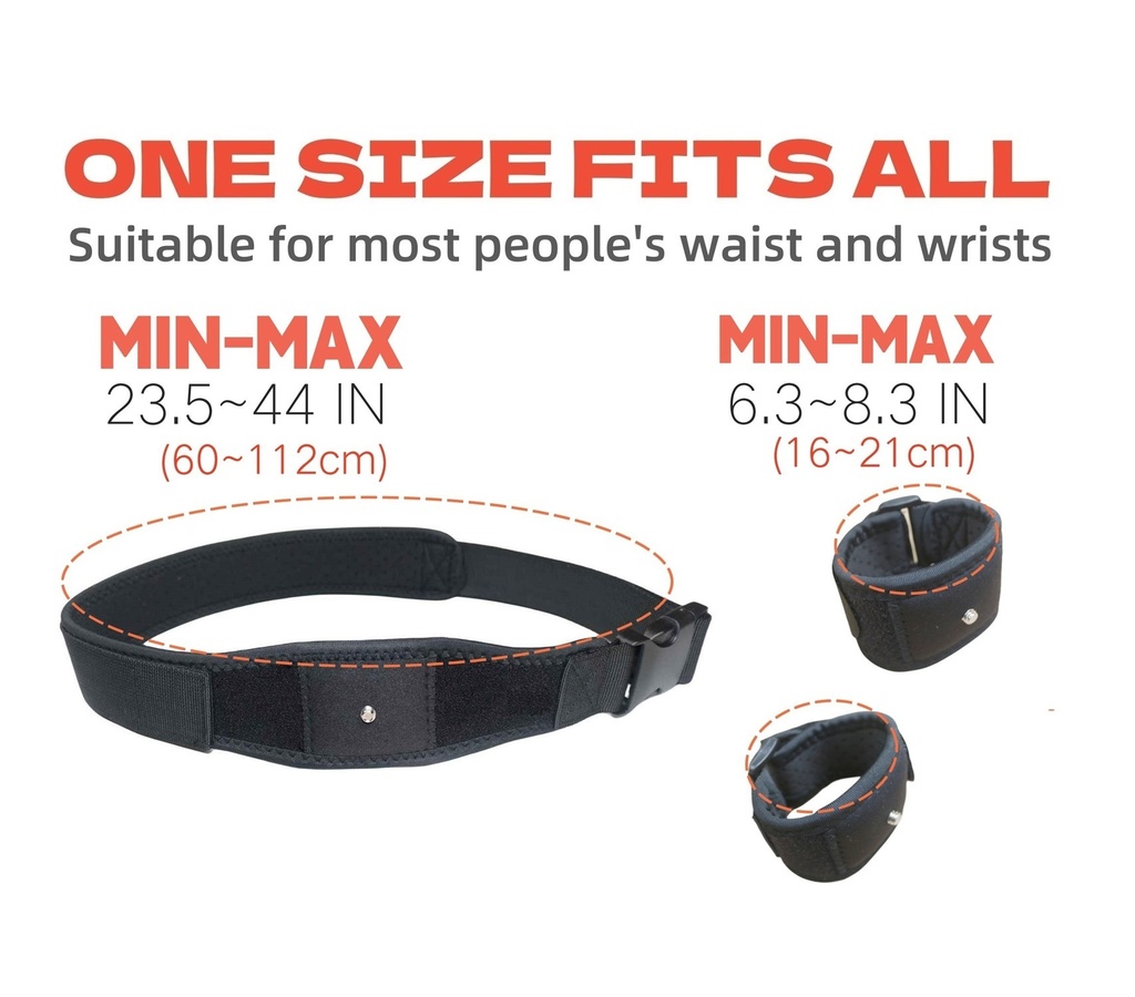 Jadery VRトラッカーベルト (2024年新モデル)腰と腕の3点セット、viveトラッカー、Ultimate Tracker、Tundra Tracke用VRゲームフルトラ ストラップ