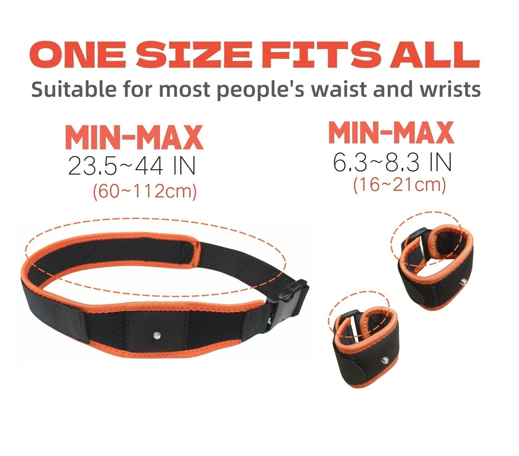 Jadery VRトラッカーベルト (2024年新モデル)腰と腕の3点セット、viveトラッカー、Ultimate Tracker、Tundra Tracke用VRゲームフルトラ ストラップ