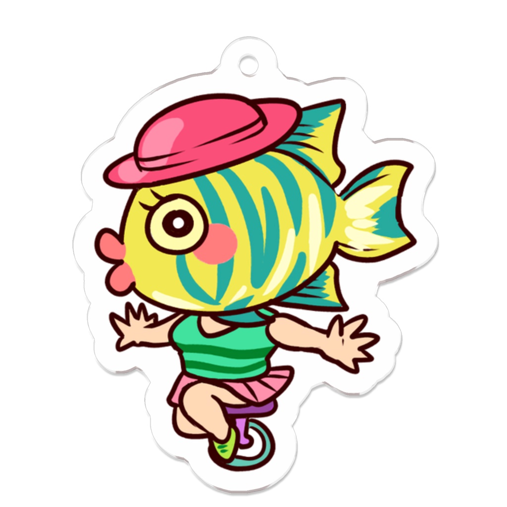 新魚島キーホルダー