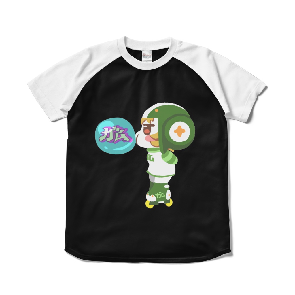 ガムたんラグランTシャツ