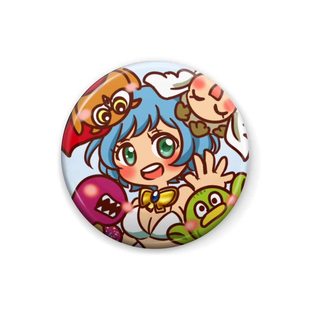 妖怪惑星クラリス缶バッジ