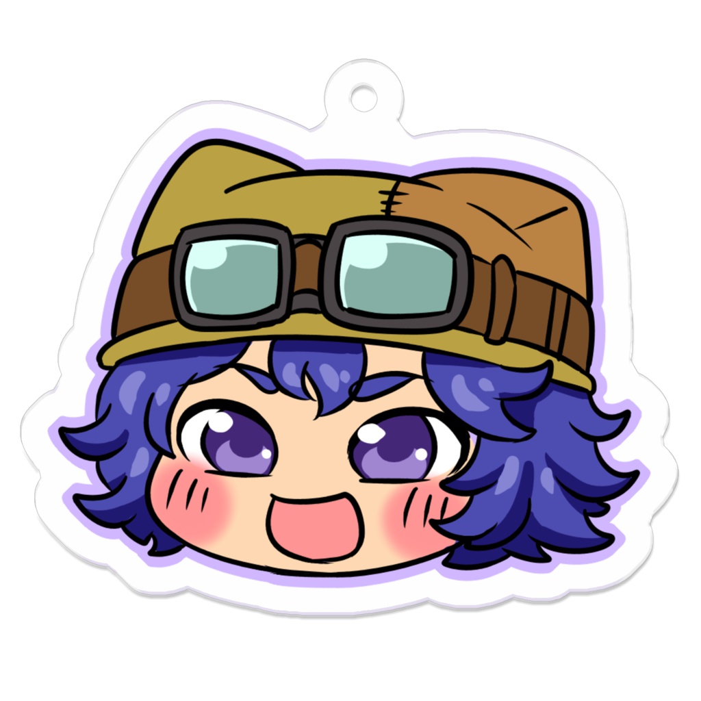 ☆1ゆっくりアクリルキーホルダー