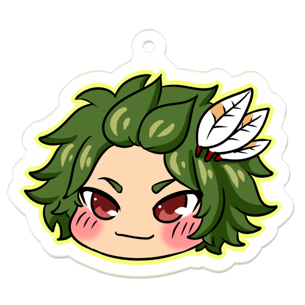 ☆1ゆっくりアクリルキーホルダー