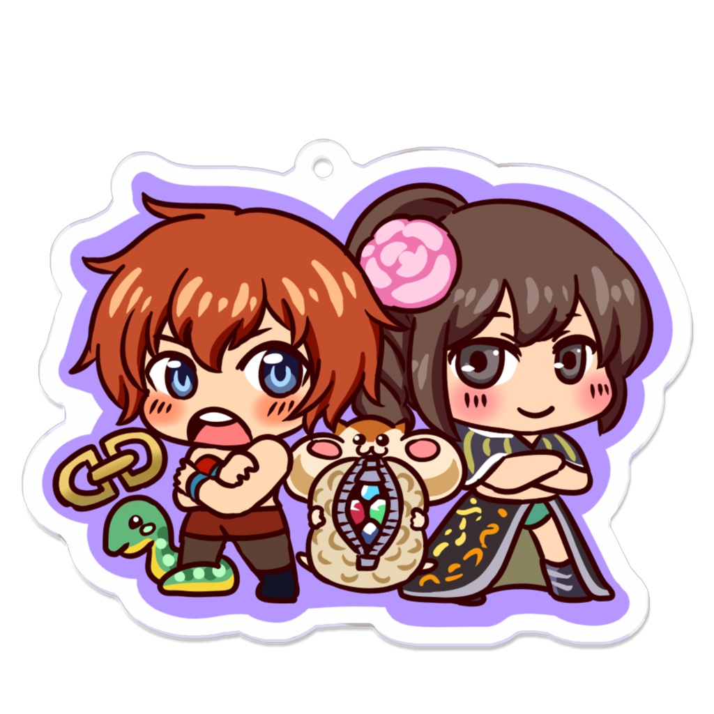 スキル別召喚獣アクリルキーホルダー