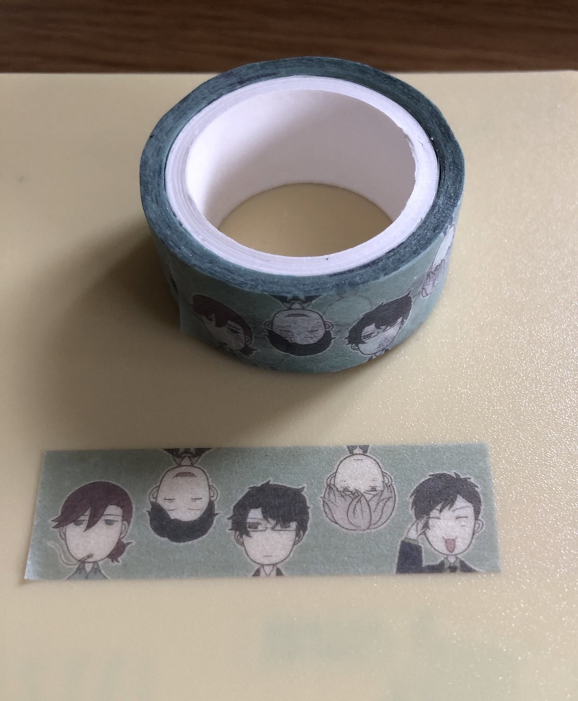 スタンドマイヒーローズ捜査一課マスキングテープ