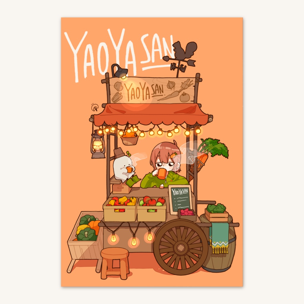 YAOYA-sanポストカード