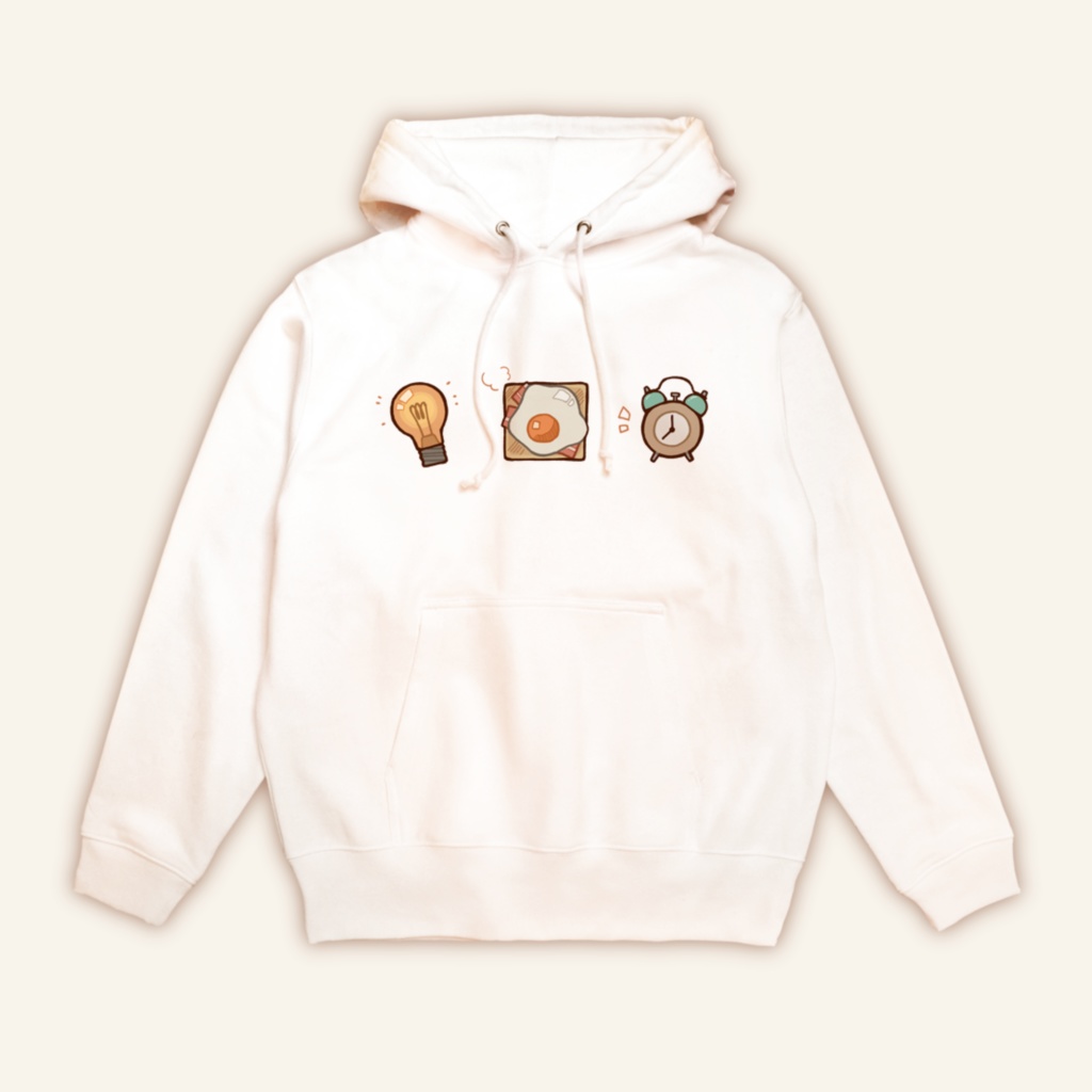 朝ごはんパーカー