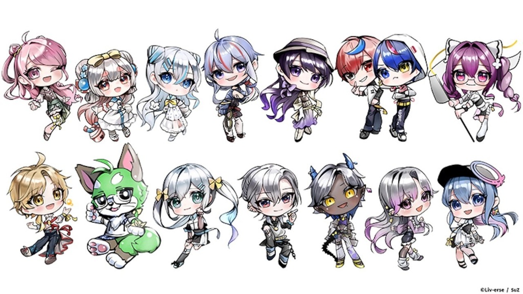 【ニコニコ超会議2023記念】 アクリルキーホルダー(ランダム販売)