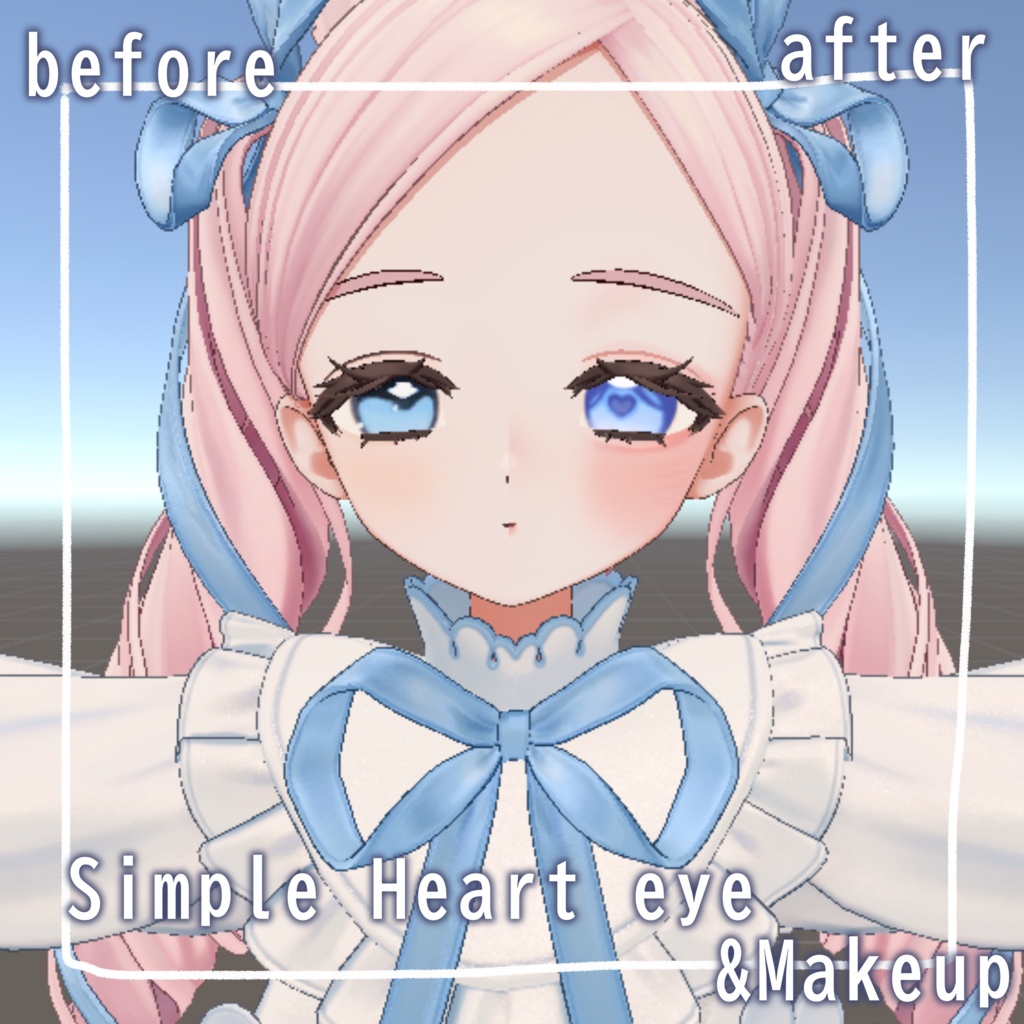 〖無料版あり〗Fyuett Eye texture & Makeup texture Set〖フィユエ専用〗