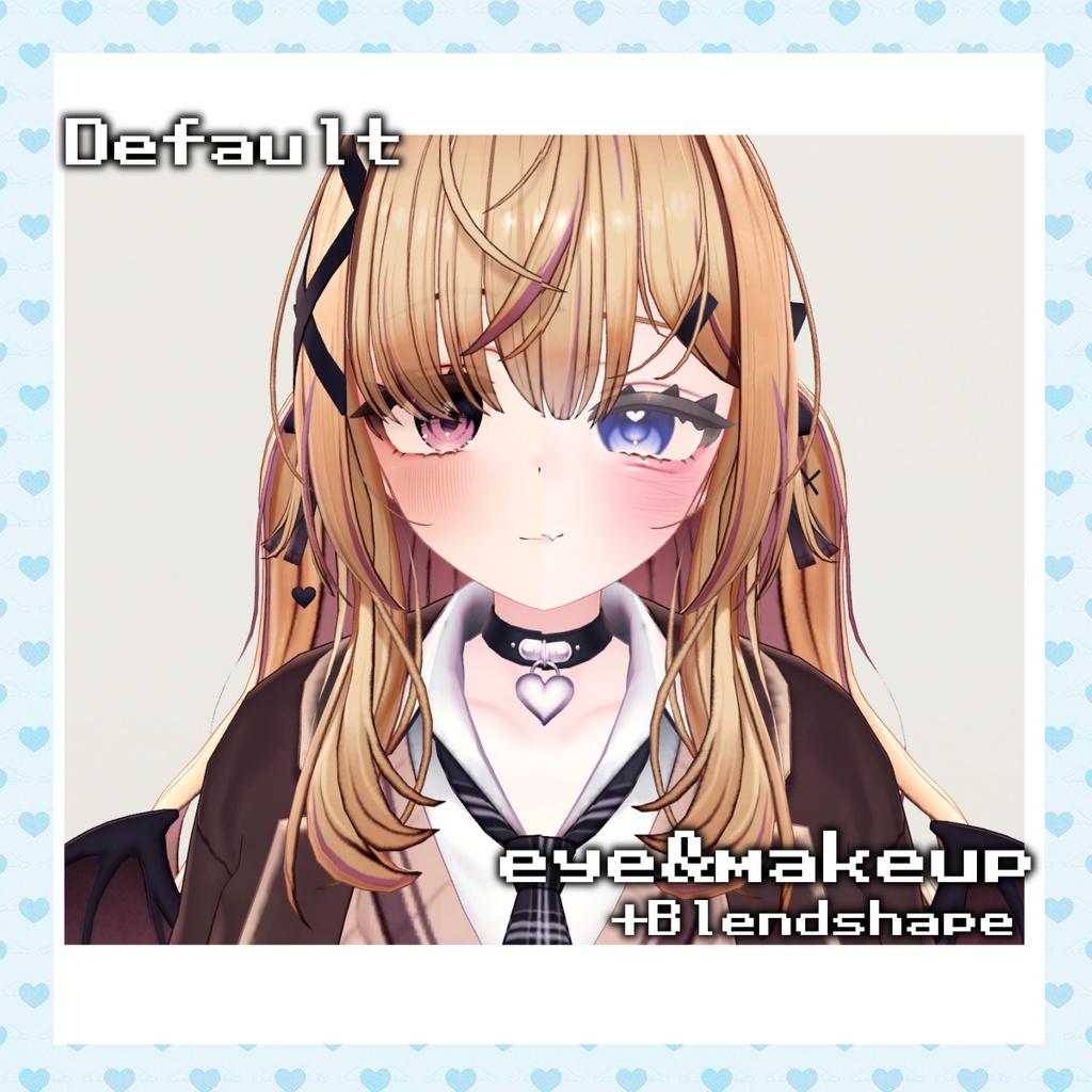 〖ゆめか/Yumeka専用〗eye&make texture + Blendshape