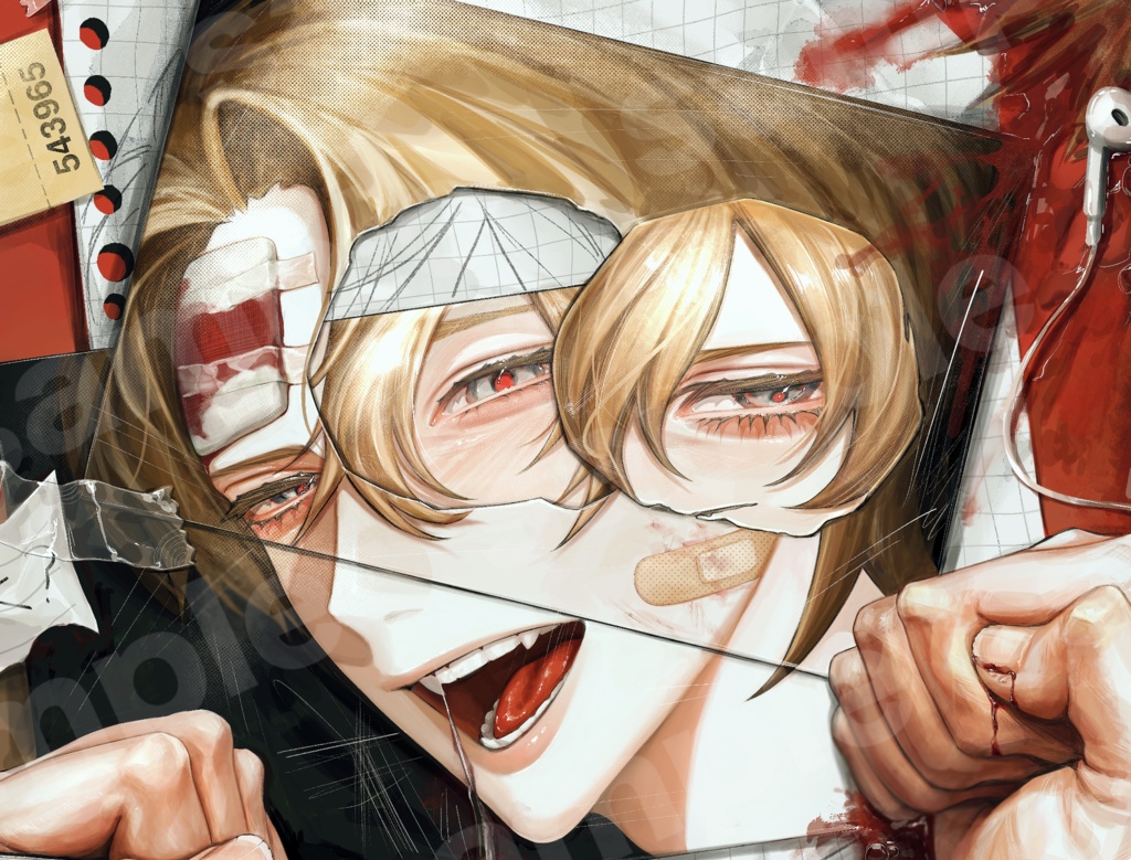【非独占ライセンス】記録|一枚絵・商用利用可