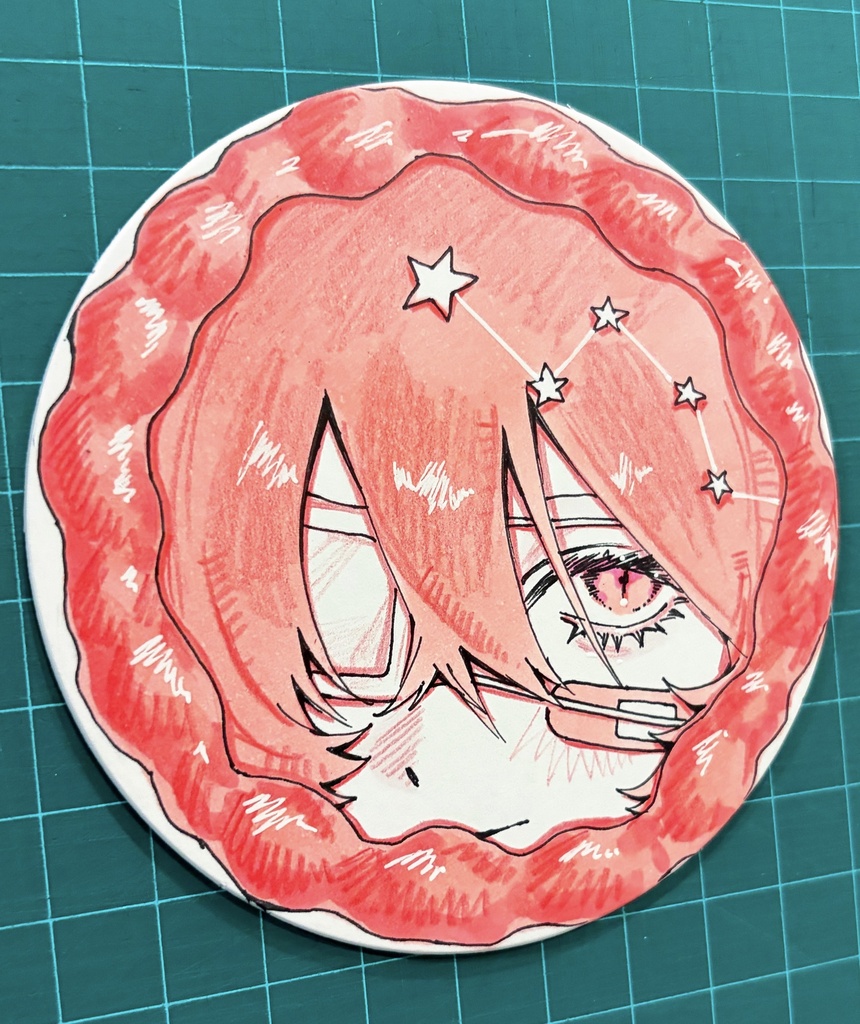 ラフコースターカード①