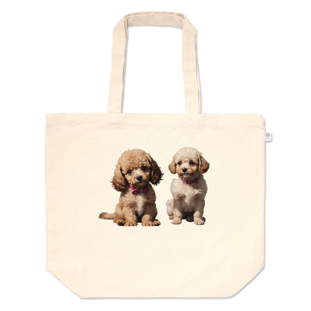 トイプードルのトートバッグ