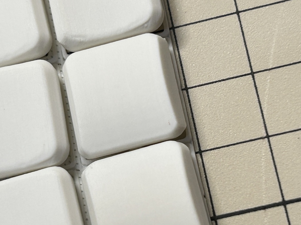 KazyCap, 3DP製17mm狭ピッチ用キーキャップ 【試作品】