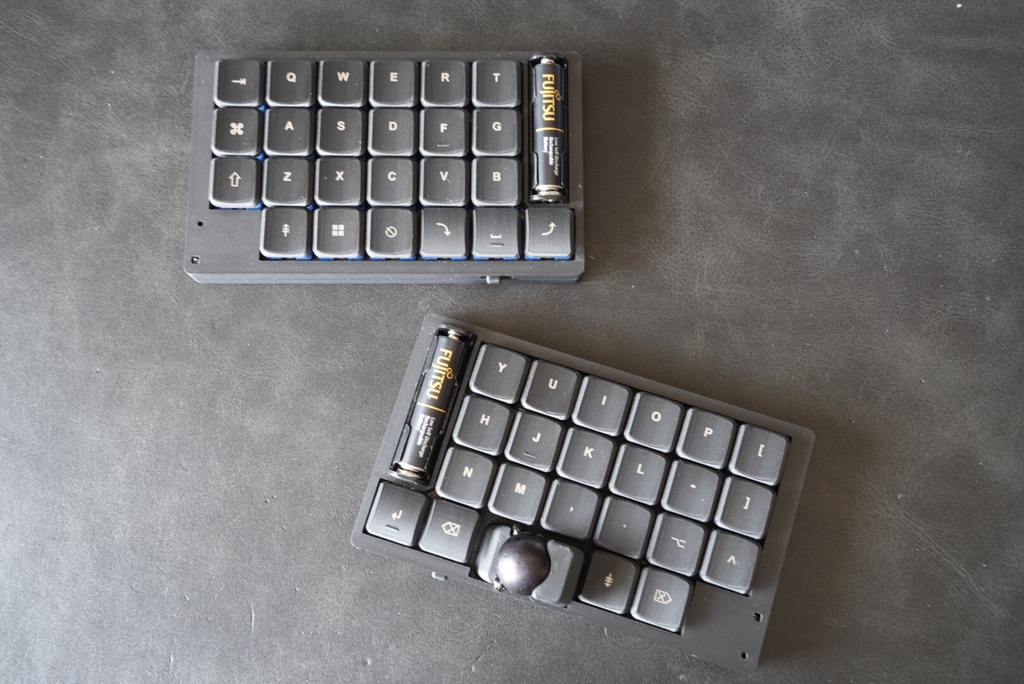 KazyCap, 3DP製17mm狭ピッチ用キーキャップ, ブラック【試作品】