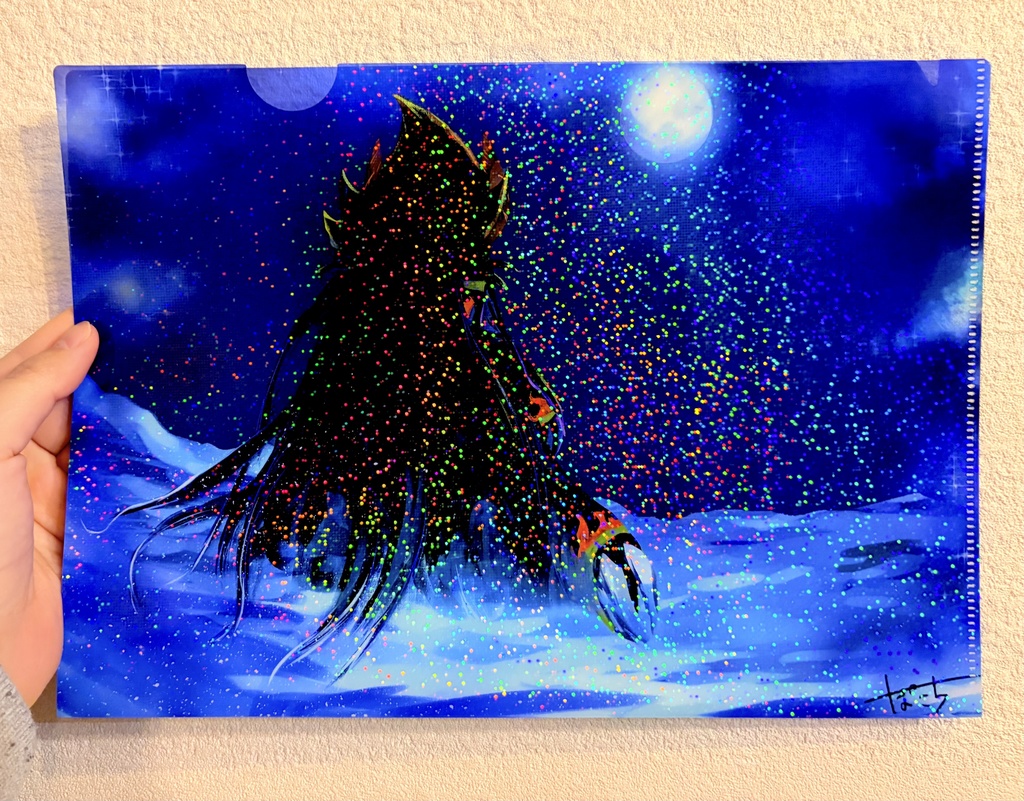 魔王と海のクリアファイル A4